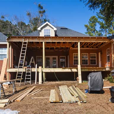 full home remodeling project with peakbuilders in orange county